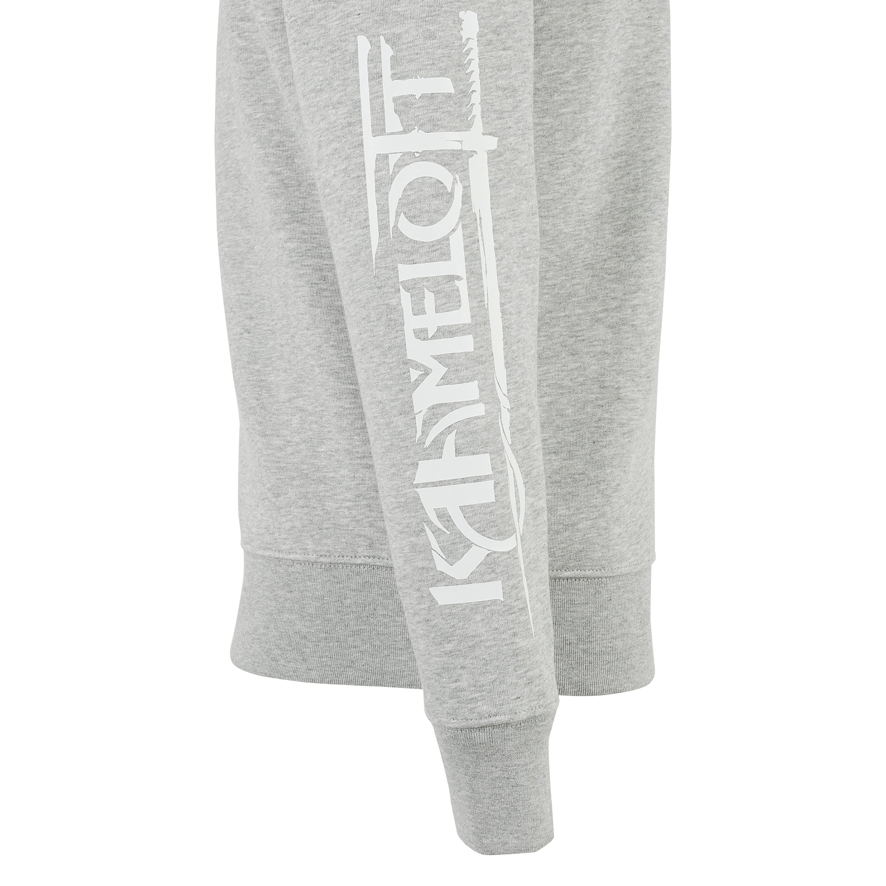 Crewneck Kaamelott Forteresse Miroir et logo manche gris