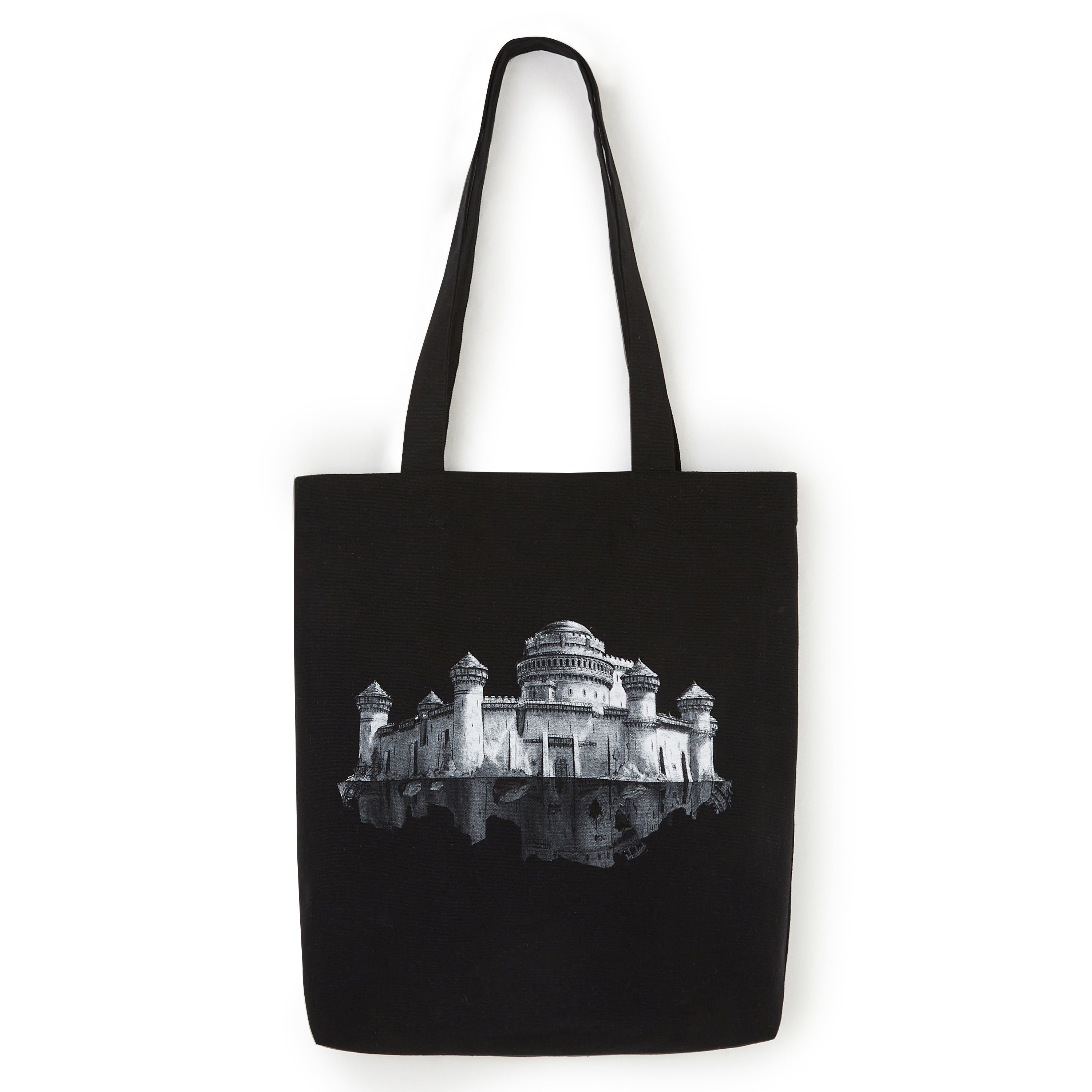 Totebag noir Kaamelott Forteresse Miroir