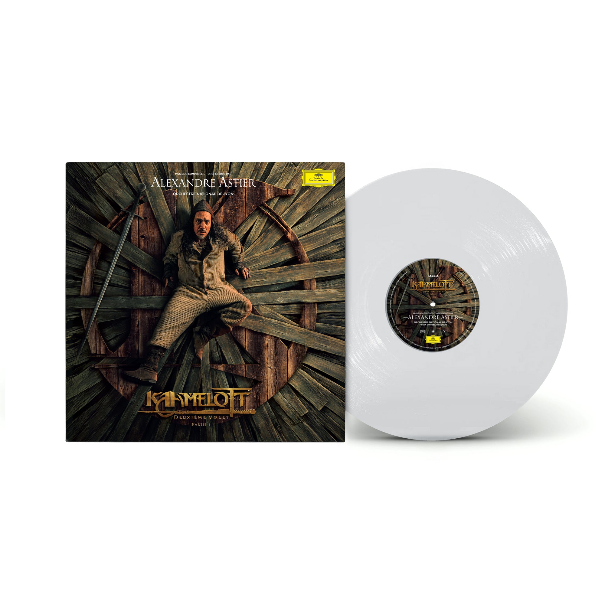 VINYLE TRANSPARENT ÉDITION LIMITÉE KAAMELOTT – DEUXIÈME VOLET [PARTIE 1]