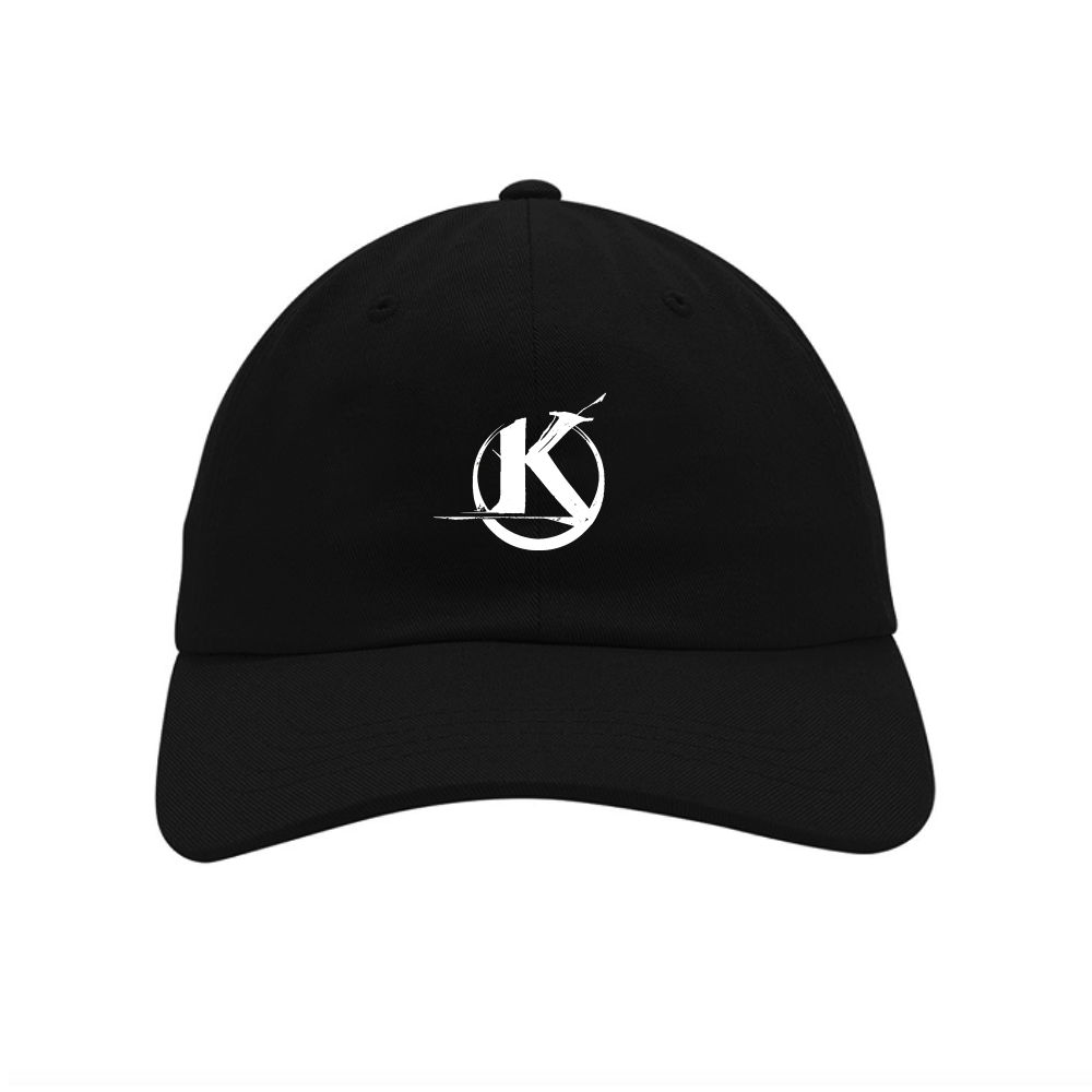 Casquette noire logo K blanc
