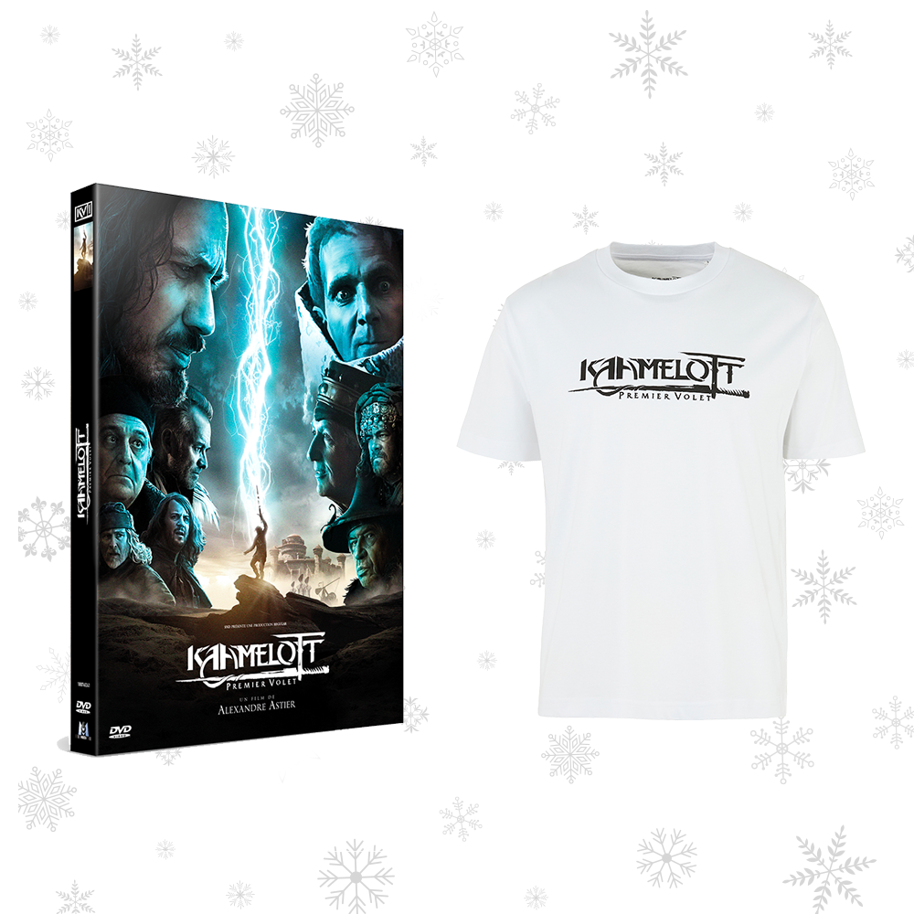 Kaamelott - Premier volet : DVD + T-shirt blanc logo torse