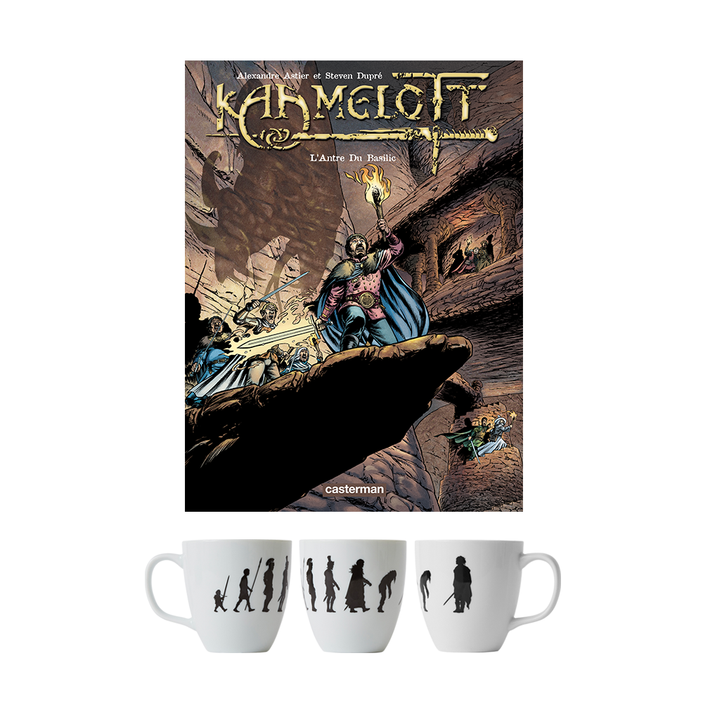 Kaamelott - Tome 8 : L'Antre Du Basilic + mug