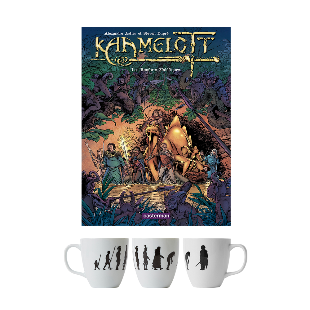 Kaamelott - Tome 9 : Les Renforts Maléfiques + mug