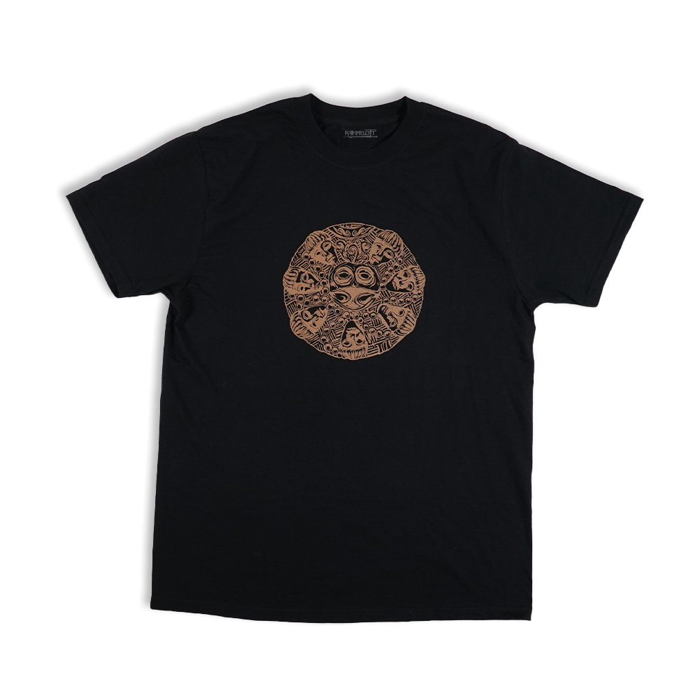 T-shirt noir Médaillon d’Ogma